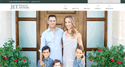 Desktop Screenshot of jetwealthadvisors.com